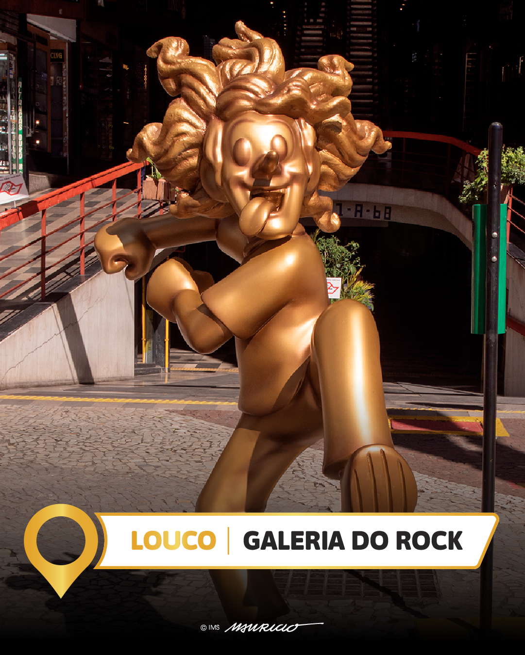 Estátua Mauricio de Sousa 3
